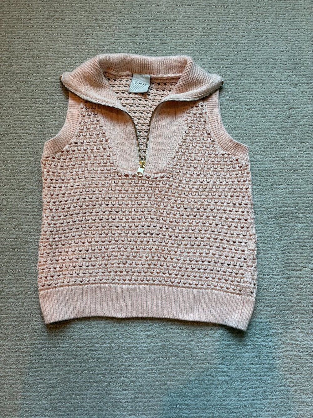 Varley Bains Half Zip Peony